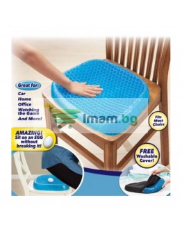 Възглавница за стол или седалка с ортопедичен гел